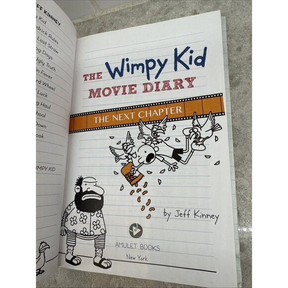 The Wimpy Kid Movie Diary: The Next Chapter. Hardcover brand new - Picture 4 of 5